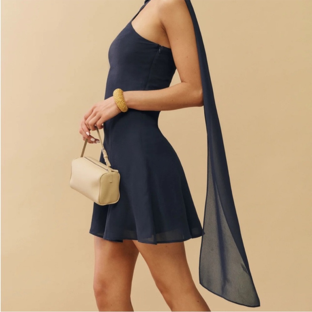 Reformation One-Shoulder Dress